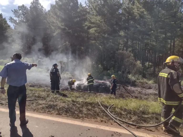 Accidente fatal en Ruta Nacional N14.