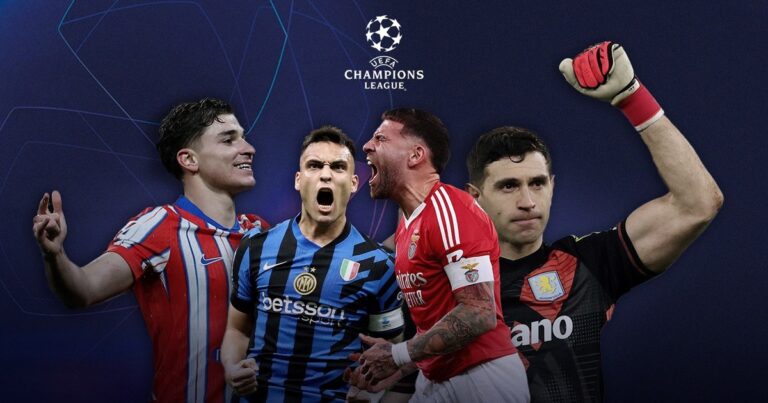 Argentinos en la Champions: clasificados, eliminados y actuaciones