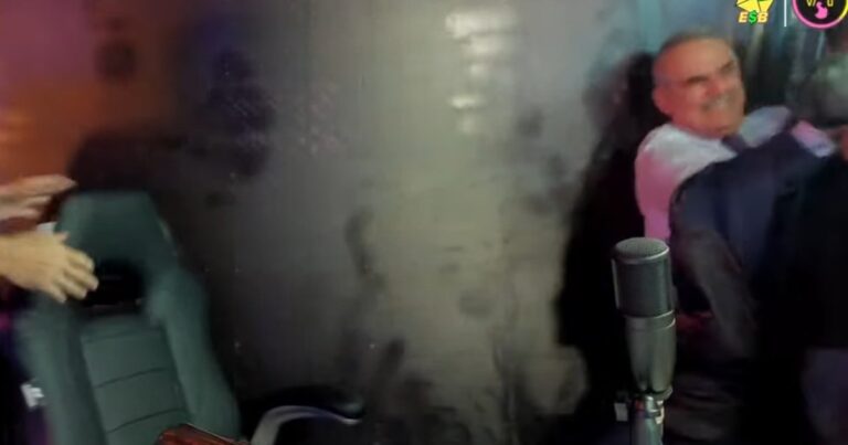 Trompadas en el pase de un streaming en el que participaban Guillermo Moreno y Eduardo Belliboni