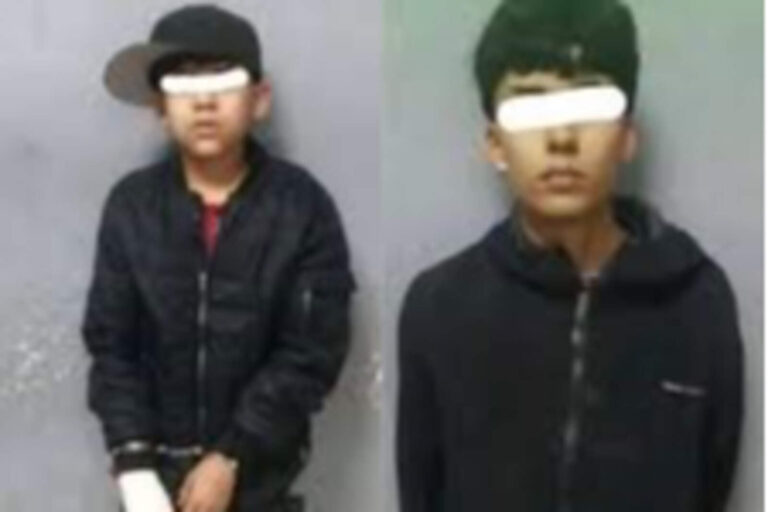 Dos niños con machetes fueron detenidos en Hermosillo, Sonora; atacaban personas