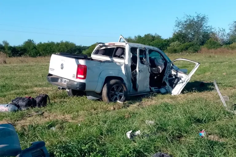 Trágico accidente en el cruce de las rutas 32 y 127: falleció un joven de Hasenkamp