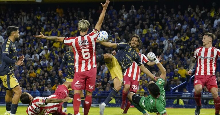 Video: el gol anulado a Boca contra Barracas Central