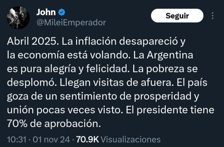 En las redes se matan de risa de las profecías fallidas de Santiago Caputo