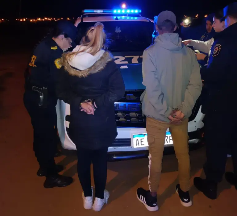 Apresaron a la pareja del delivery de la «María»