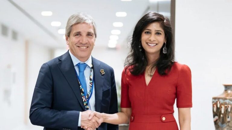 La número dos del FMI también respaldó el programa de Luis Caputo: «Esfuerzos sostenidos…»