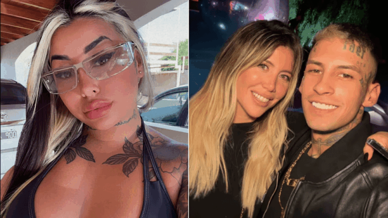 Reapareció Wanda Nara con L-Gante.
