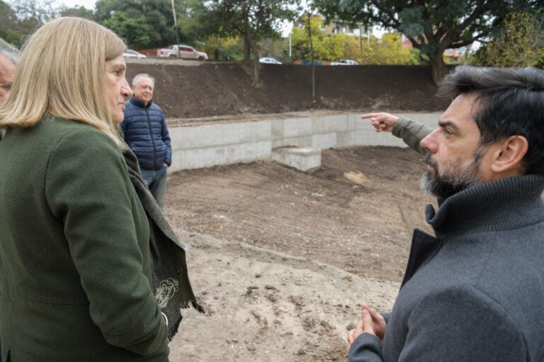 Avanza estabilización de barranca en Güemes