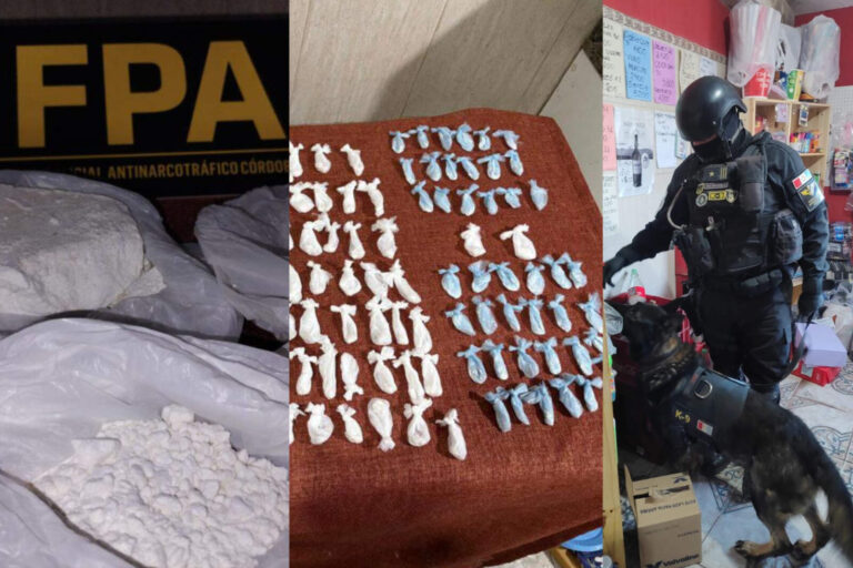 Córdoba: detienen a narco reincidente que vendía cocaína junto a una escuela e iglesia