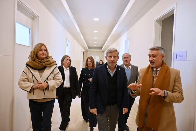 Frigerio visitó las renovadas instalaciones del Tribunal de Cuentas