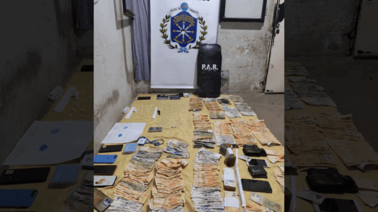 Se secuestraron elementos y drogas valuadas en $9.543.718