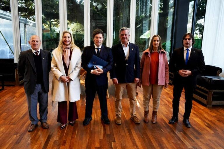 Insólita reunión de Milei y la Mesa de Enlace