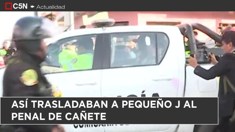 La Justicia de Perú dictó la prisión preventiva con fines de extradición pasiva para Pequeño J