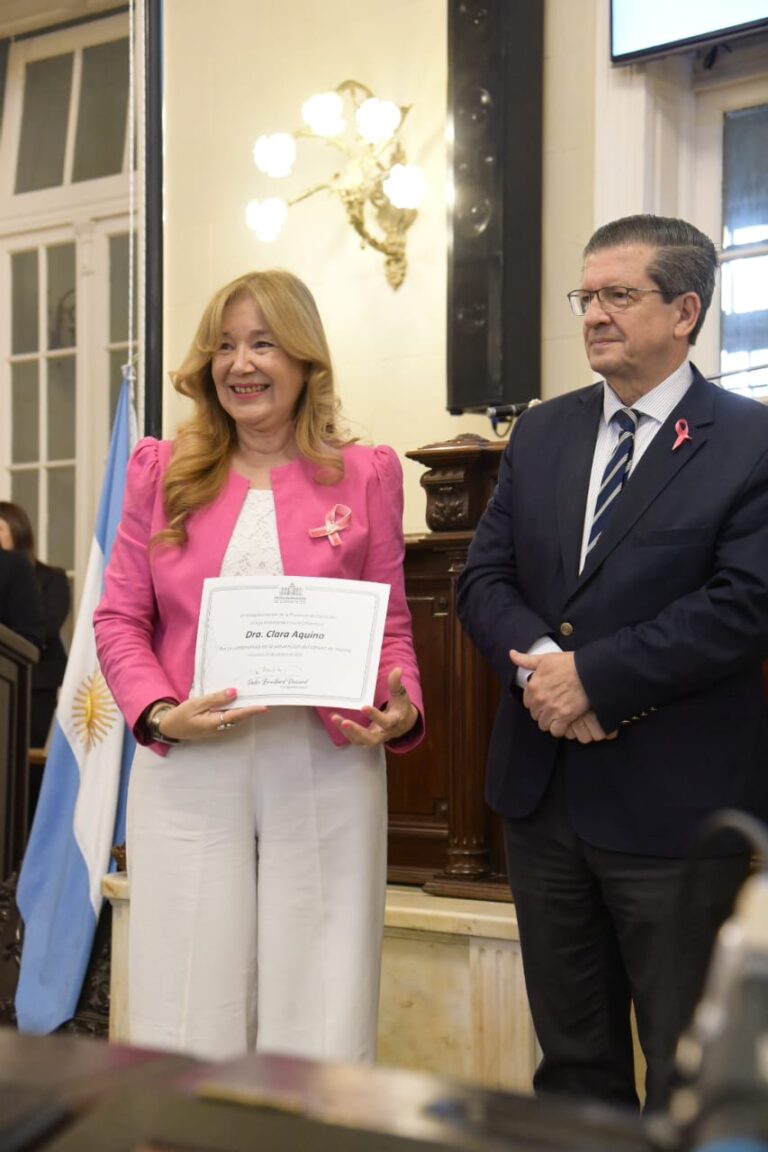 Jornada de concientización sobre el cáncer de mama en la Legislatura de Corrientes